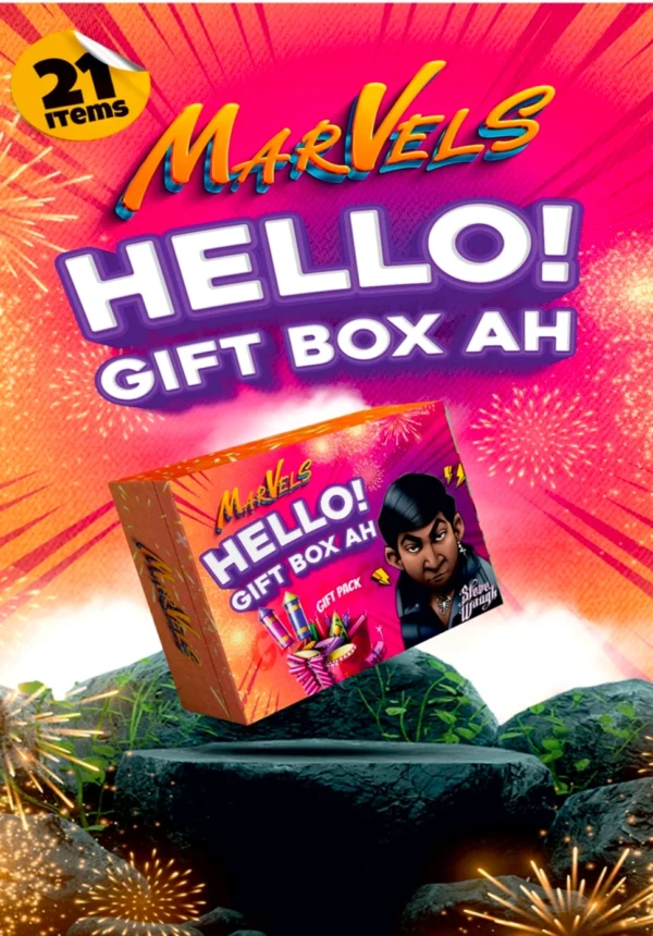HELLO GIFT BOX AHH 21 ITEM