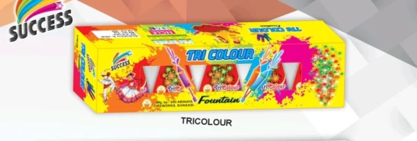TRICOLOUR FOUNTAIN ( 5 PCS )