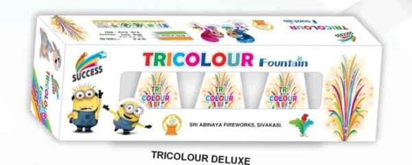 TRI COLOUR FOUNTAIN DELUXE ( 5 PCS )
