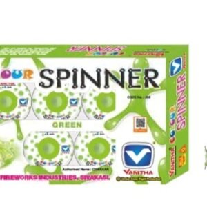 COLOUR SPINNER GREEN (6PCS)-(1BOX)